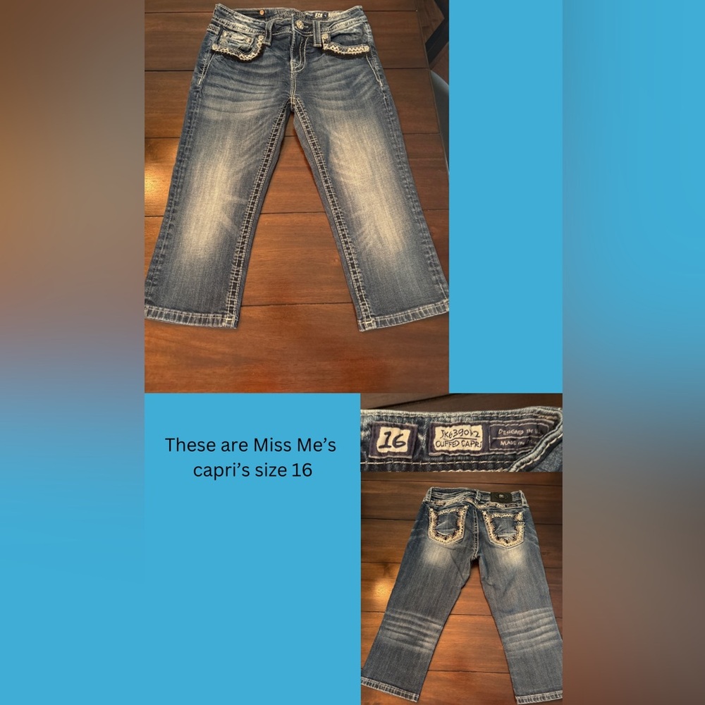 Girls capris size 16